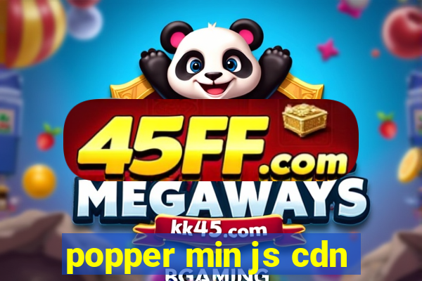 popper min js cdn